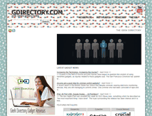Tablet Screenshot of g-directory.com